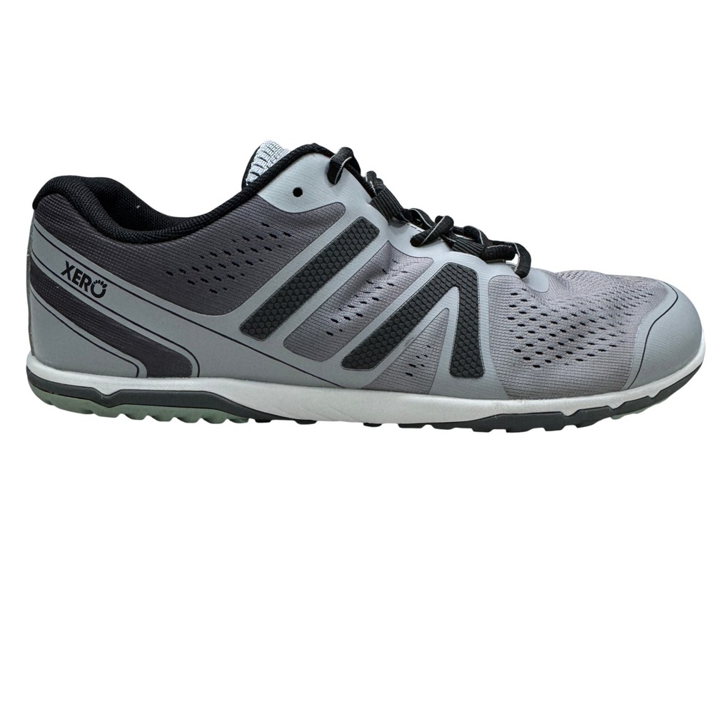 Xero Shoes HFS II Running Shoes Mens 8 Gray Black Lightweight Athletic Running